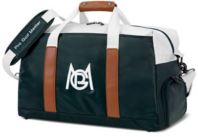 0.9KG 원단 얇고 가벼운 경량보스턴백 골프보스턴백 방수 PU 캐리어보스턴백 트랜드 경량 남성 여성 골프가방, 그린