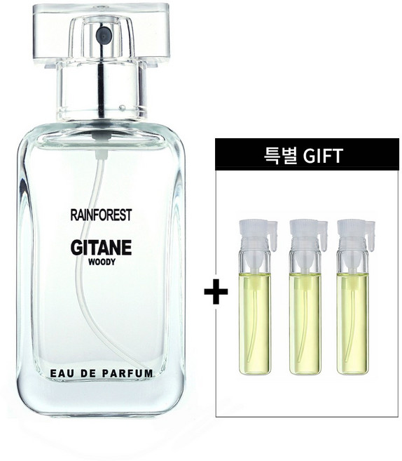 레인포레스트 [우디 샌달우드 머스크 향기로운 백단향 명품 니치 오드퍼퓸 향수 32ML ], 150g, 1개