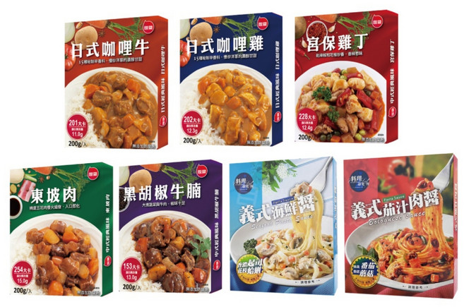 聯夏 日式咖哩牛 料理包, 1個, 蔬食百匯(素)