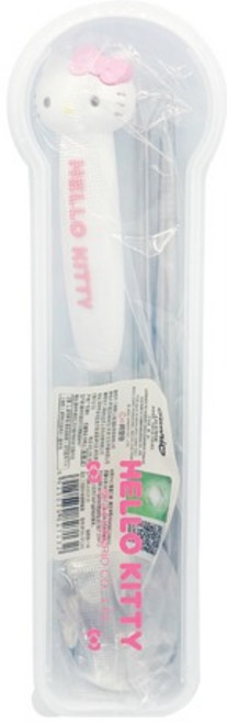 다자락 산리오친구들 헬로키티 피규어 숟가락 젓가락 세트CS