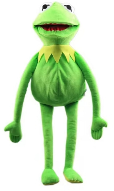 cade konty개구리인형 애착 1pc 40cm 커밋 플러시 세서미 스트리트 장난감 박제 동물 부드러운cade konty, 60cm 초록, 1개