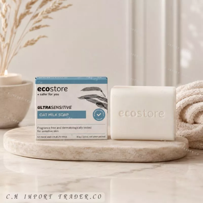 Ecostore 燕麥奶香皂, 80g, 1個