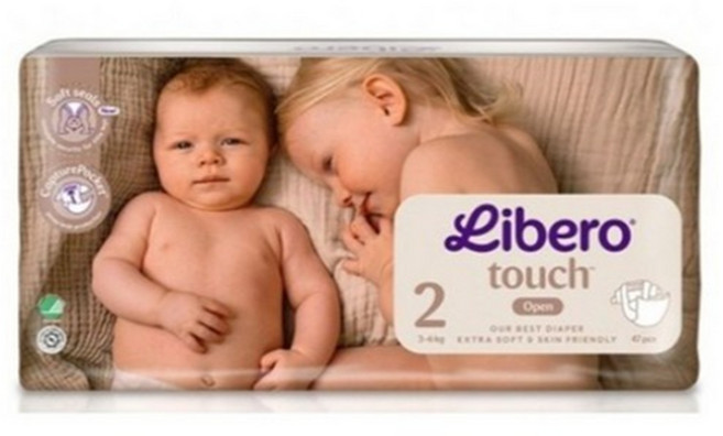 리베로 터치 밴드형 기저귀 남여공용, 2단계, 141매