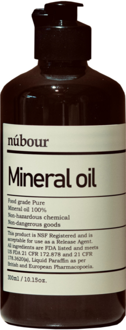 누보어 키트C 나무 도마 관리 오일 왁스 컨디셔너 원목 라탄 캄포 미네랄 오일링 전용, 오일 300ml 단품