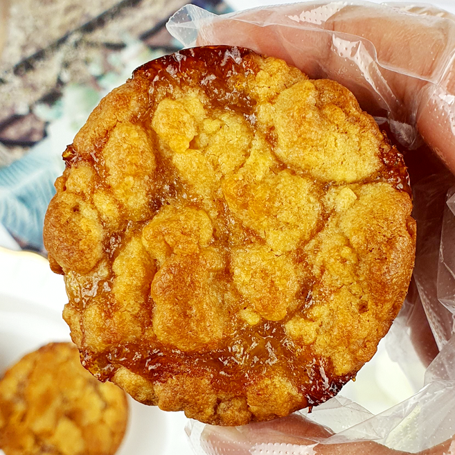 델리나 수제 크럼블쿠키 사과맛, 8개, 46g