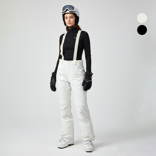 SUB22 남녀공용 스키복 팬츠 벤틸레이션 방수지퍼 스키바지