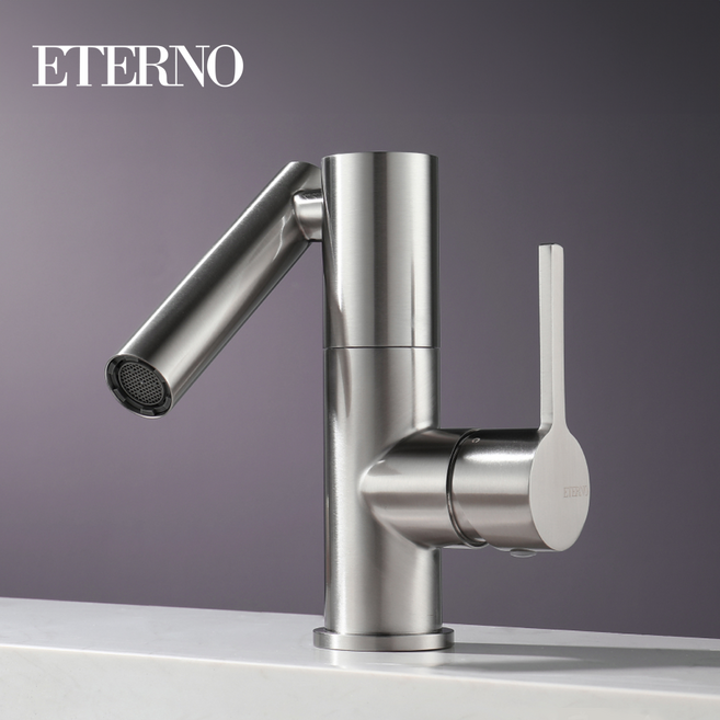 에떼르노 니켈 원홀 세면수전 아기 양치수전 E7-1001NB, 1개