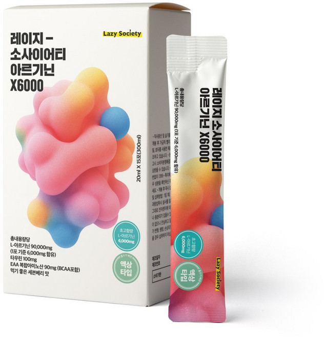 레이지소사이어티 아르기닌 X 6000, 1개, 300ml