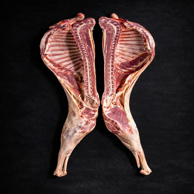 [그린푸드시스템] 냄새 없는 염소고기 반마리 7kg, 1박스