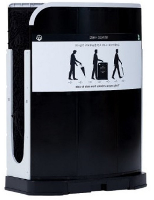 레인에코3 친환경 우산 빗물 제거기 패드 제수기 건조기 물기제거기 탈수기 털이기 털이, 블랙블랙, 1개