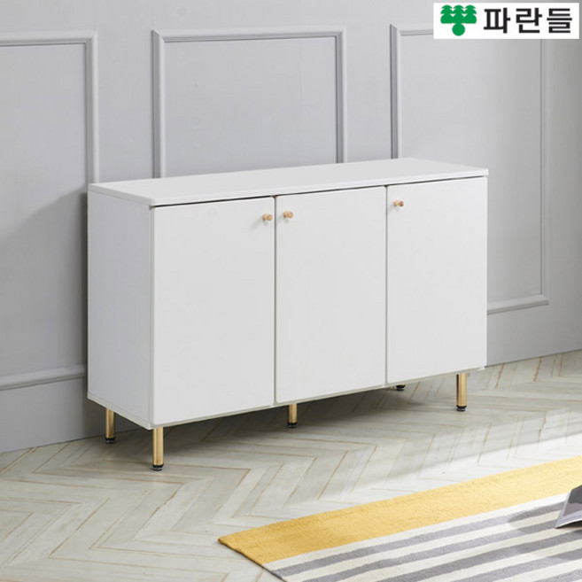 파란들가구 반하나 LPM 1200 높은거실장 다용도수납장, 그레이
