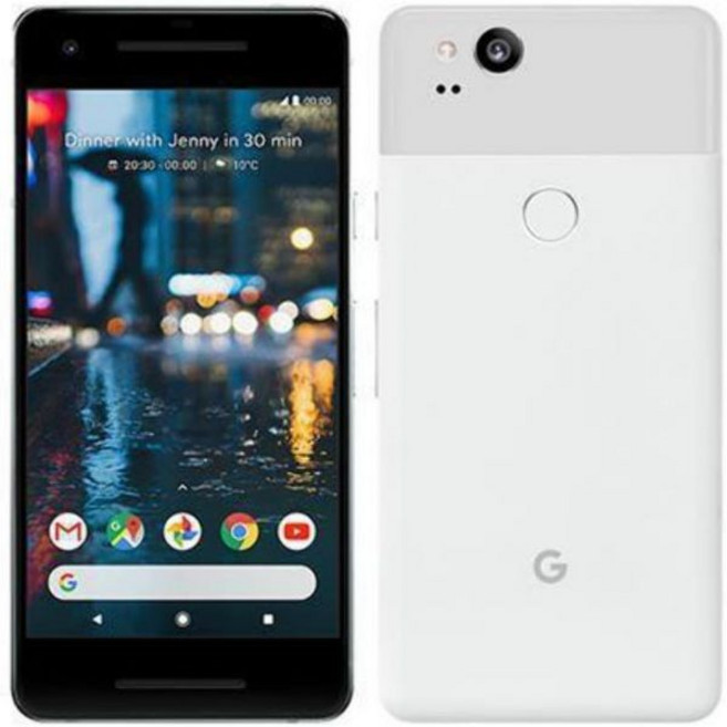 Google Pixel 2 64GB - 클리어리 화이트 Verizon (리뉴얼), White, 흰색