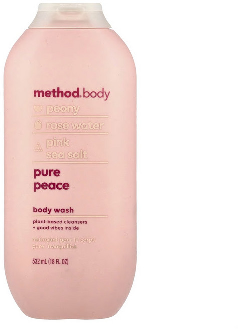 메소드 바디 워시 퓨어 피스 532ml(18fl oz) MTD-01855, 532ml, 1개