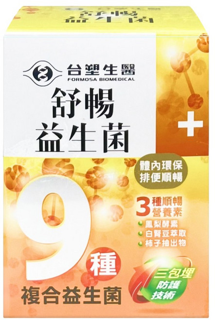 台塑生醫 醫之方 舒暢益生菌, 30份, 4g, 1個