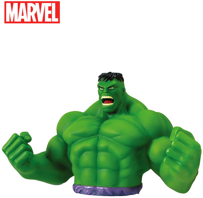 마블 헐크 피규어 저금통 17.5cm 정품, 1개