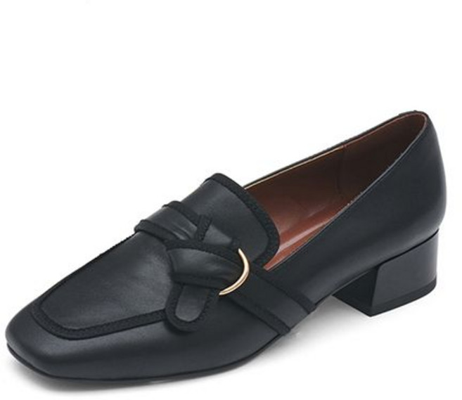 금강제화 FAIR LADY 여성 매듭 꼬임 로퍼 펌프스 RICPUC4976WFAIK1