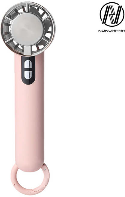 NUNUHANA 휴대용 USB 미니 급속 냉각 손 선풍기 Z82, 핑크