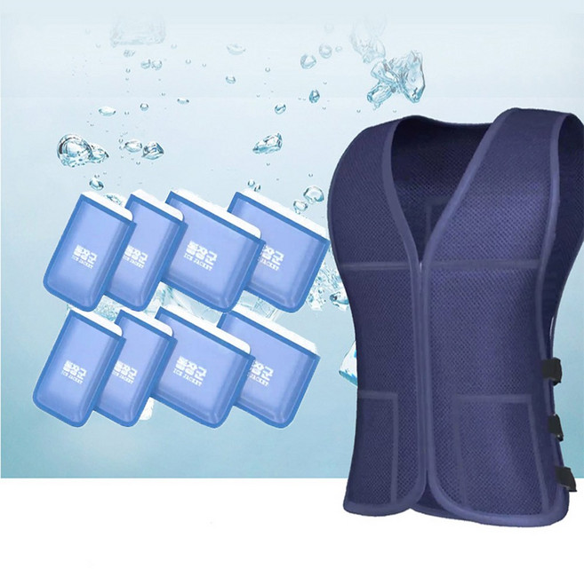 동장군 얼음조끼 등산 조끼