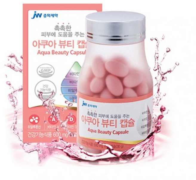 중외제약 아쿠아 뷰티 캡슐, 60정, 1개