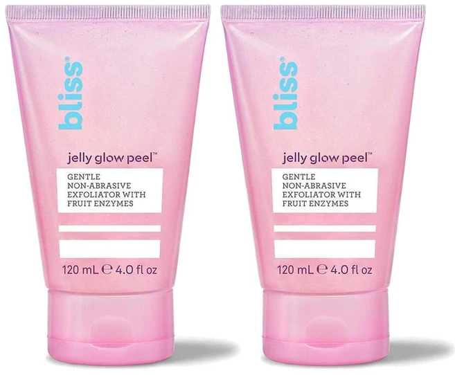 Bliss 블리스 젤리 글로우 필 페이스 스크럽, 2개, 120ml - 쿠팡