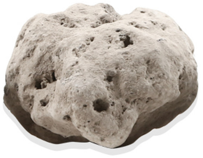 미미네스톤 부석 2개 (사이즈랜덤) - 물에 뜨는 돌, 1세트