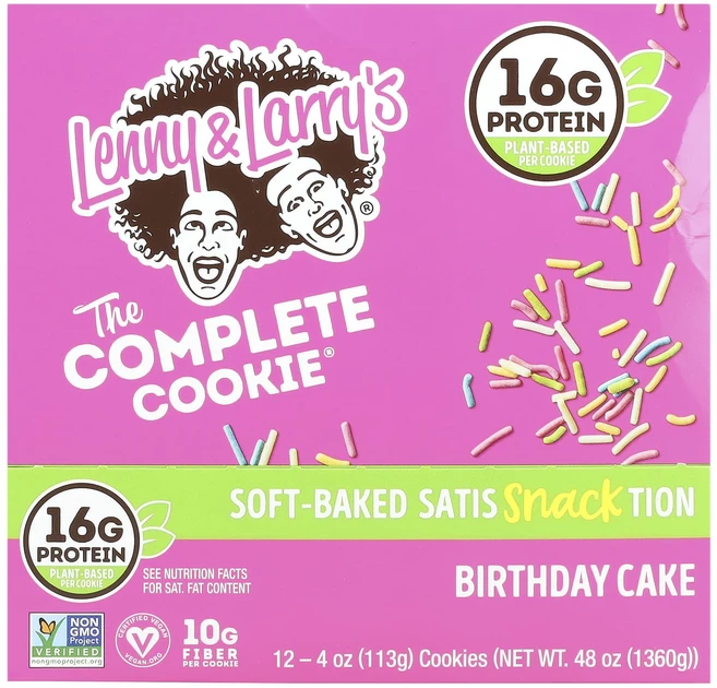 Lenny & Larry's The Complete Cookie® 스니커두들 12개입 개당 113g(4oz), LennyLarrysTheCompleteCookie스니, 113g - 쿠팡