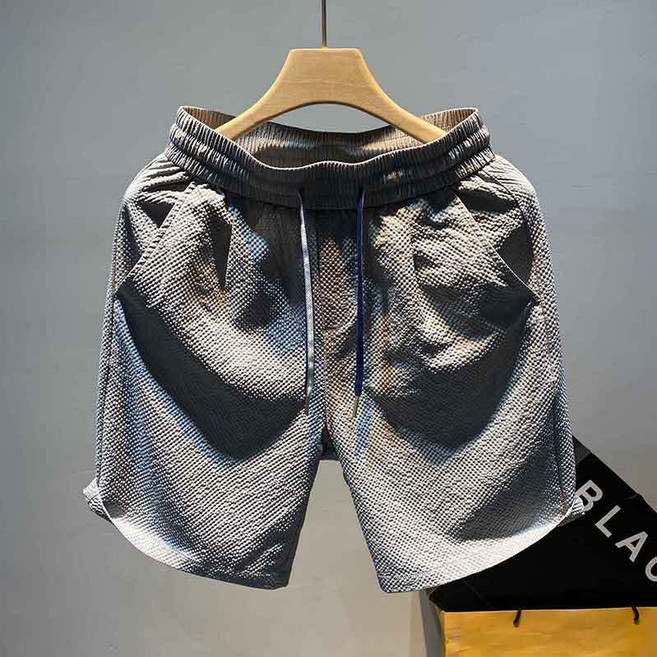 栩泰 男士五分褲 冰絲速幹運動休閒沙灘褲