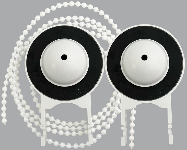 양변기 덮개 PVC 마개 2개 + 변기구슬줄 총120cm