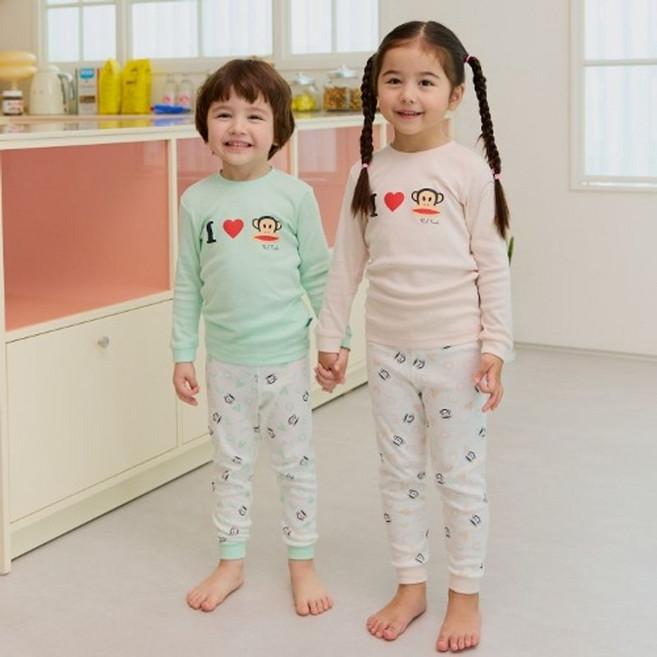 아이숲 폴프랭크 알럽몽 30수 후라이스실내복 2color