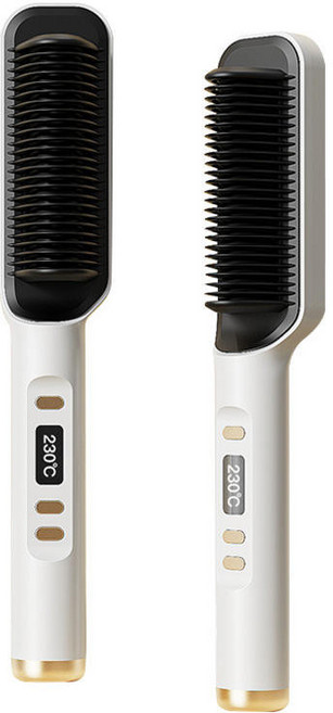 110V負離子直髮梳 快速造型梳, 【玫瑰金】, 110V