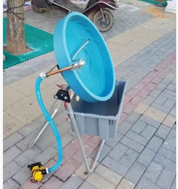 패닝접시 사금석션기 슬루이스, J. 수박 빨간색