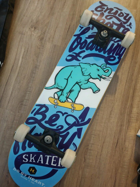 初學者滑板 男女學生入門級雙翹板 兒童青少年刷街全能動作四輪滑板 全新未拆封, 如圖所示, 1個