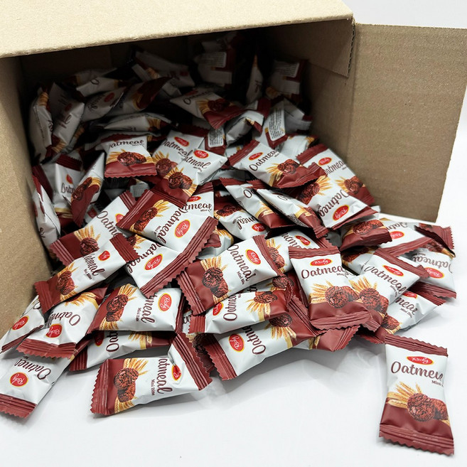 리치 오트밀 초콜릿 미니바이트 대용량 과자 300개, 1개