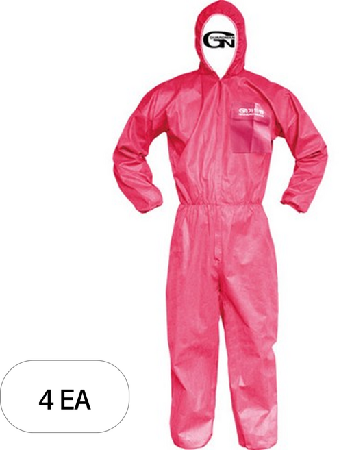 가드맨 PP 원피스 작업복, PINK (핑크), 4개