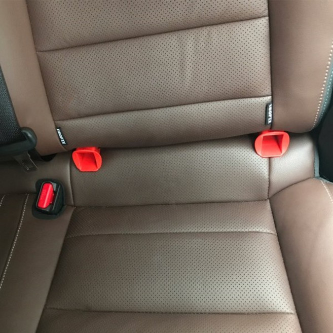 차량용 카시트 연결 아이소픽스 브라켓 2개 1세트, 블랙 (2개 1세트), 블랙 (2개 1세트), 1개