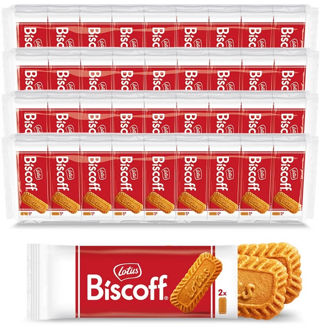 로투스 비스코프 트윈팩 비스켓, 25g, 72개 - 쿠팡