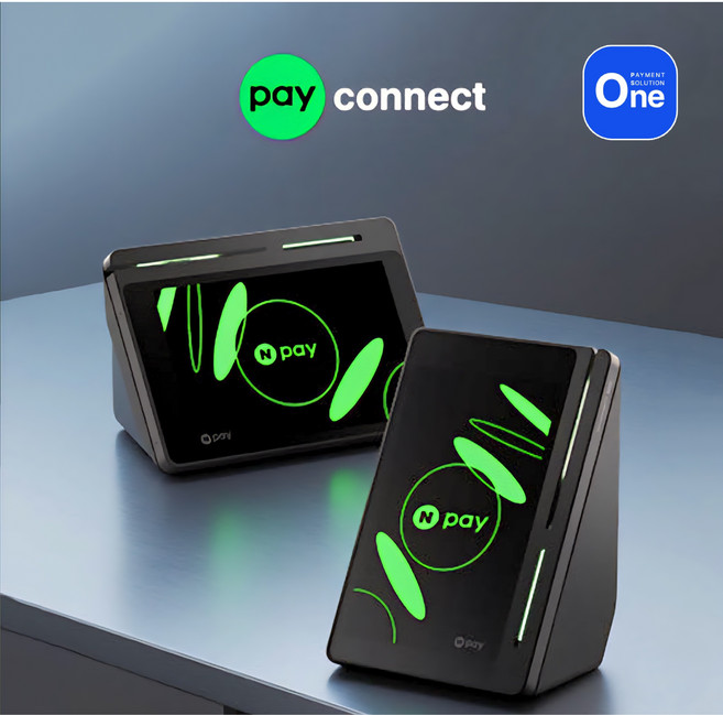 네이버 커넥트 유선카드단말기 리더기 NFC 결제기 엔페이 CONNECT 단말기, 1개, 네이버 커넥트(화이트)+카드단말기 TS 113A