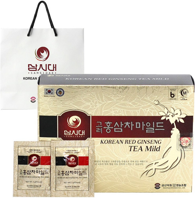 고려 홍삼차 마일드 (3g X 50개), 50포, 1박스, 3g, 50개입