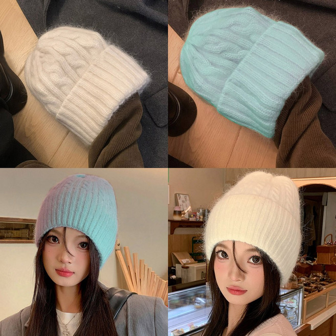 하나 더 퍼스노우 윈터비니 니트모자 남녀공용 겨울 방한모자 데일리컬러