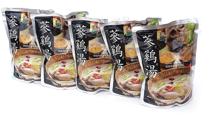 새마원 한알천 삼계탕 레토르트 국산재료 사용, 5개, 1kg