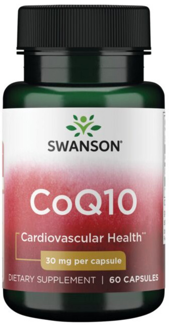 Swanson Vitamins Coq10 30mg 캡슐, 1개, 60정