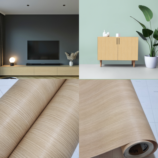 LX 인테리어 필름 시트지 우드 가구 방문틀 무늬목 (NE057) 0.5m, 2. 방염