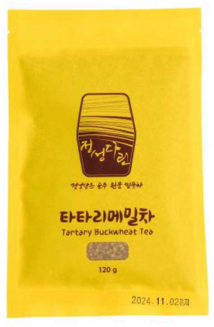 국산 메밀차 120g 루틴 물대신 타타리메밀차 카페인프리, 1개, 1개입