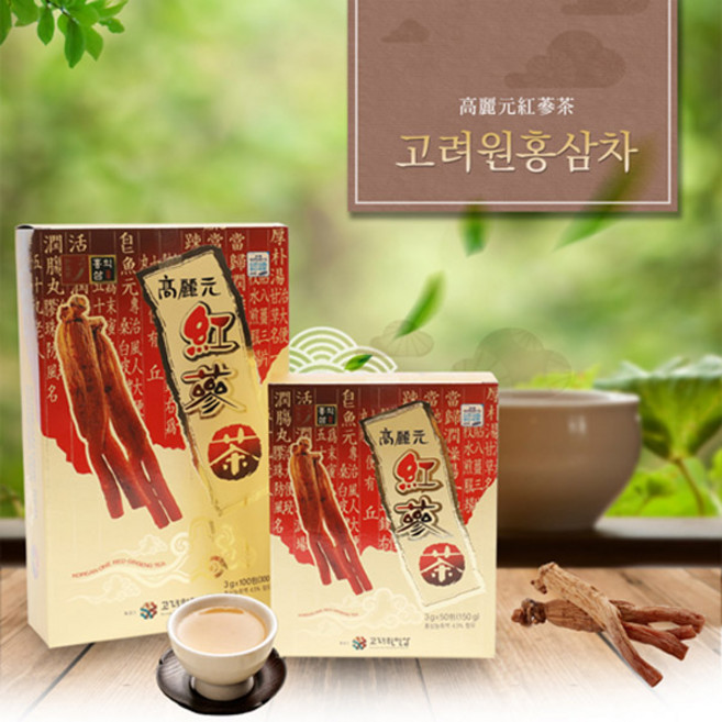 고려원 홍삼차 50T x 3개입