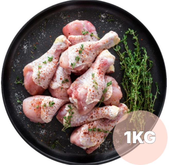 케이원푸드 국내산 냉동 닭북채 닭다리 1KG, 1개