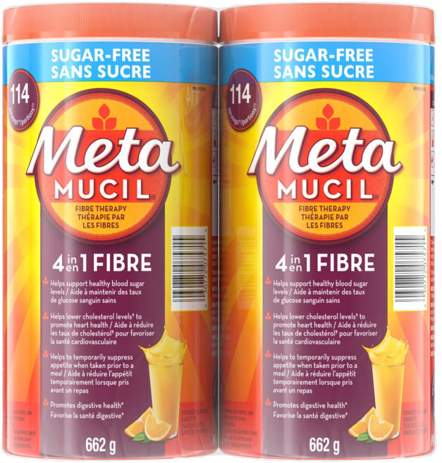 메타뮤실 4in1 멀티헬스 식이섬유 파우더 무설탕 오렌지맛 변비개선 장건강 스무스 슈가프리 파이버, 2개