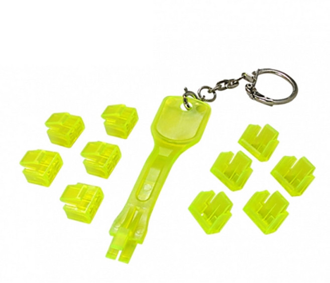 랜포트 락키 잠금장치 LS-LAN1021-SET-Y, 1개