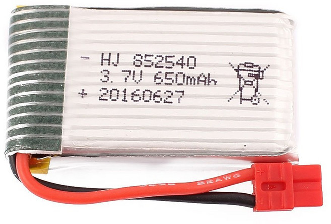 SYMA X14W 드론배터리 드론부품 모터모음, 02. (X14W) 3.7v 650mah(HC), 1개