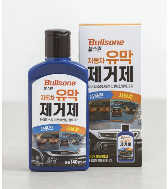 [탠스토어]불스원 유막 제거제 140 ml, 1개, 140ml