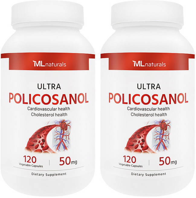 마이라이프 폴리코사놀 50mg 120캡슐, 120정, 2개